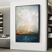 cheap Abstract Paintings-Mintura Handmade Texture Abstract Oil Paintings On Canvas Modern Wall Art Room Decoration Picture For Home Decor Rolled Frameless Unstretched Painting