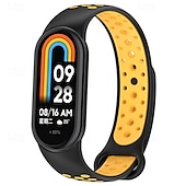 رخيصةأون عصابات الساعات الأخرى-حزام الساعة الذكية متوافق مع Xiaomi Mi Band 8 ساعة ذكية حزام قابل للتعديل حلقة فردية عصابة الرياضة إستبدال معصمه