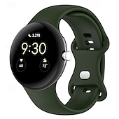 お買い得  その他の時計バンド-スマートウォッチバンド と互換性があります Google Pixel Watch スマートウォッチ ストラップ ソロループ スポーツバンド 置換 リストバンド