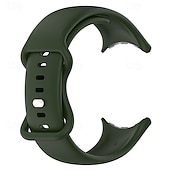 お買い得  その他の時計バンド-スマートウォッチバンド と互換性があります Google Pixel Watch スマートウォッチ ストラップ ソロループ スポーツバンド 置換 リストバンド
