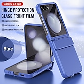 お買い得  サムスン用ケース-電話 ケース 用途 Zフリップ6 Z Flip 5 バックカバー とスクリーンプロテクター 耐衝撃 レトロ風 TPU PC