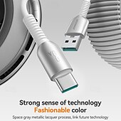 Недорогие Кабели для мобильных телефонов-1 упаковка Комната отдыха USB-кабель типа C Универсальный зарядный кабель 60W 3,9 фута USB-C на USB-C / Lightning USB A на USB C / Lightning 3 A Быстрая зарядка нейлон плетеный Прочный Назначение