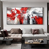 cheap Abstract Paintings-Mintura Handmade Abstract Colorful Oil Paintings On Canvas Wall Art Decoration Modern Picture For Home Decor Rolled Frameless Unstretched Painting