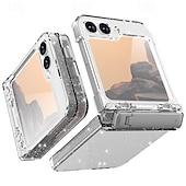 お買い得  サムスン用ケース-電話 ケース 用途 Zフリップ6 バックカバー スタンド付き 耐衝撃 レトロ風 TPU PC