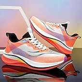 economico Sneakers da uomo-scarpe da corsa sportive leggere da uomo – scarpe da ginnastica con lacci in mesh traspirante con suola ammortizzante per palestra e fitness all&#039;aperto