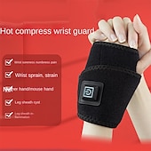 economico Massaggiatori per corpo-massaggiatore elettrico per il riscaldamento del polso tutore caldo per l&#039;artrite fascia da polso compressa calda dispositivo per fisioterapia fascia da polso fitness cura delle articolazioni
