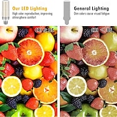 abordables Luces LED de maíz-Bombillas LED tipo maíz con base E14 E27, 85-265 V, 30 W, 40 W, equivalente a 250 W, no regulables, para iluminación del hogar, 1 unidad