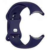 お買い得  その他の時計バンド-スマートウォッチバンド と互換性があります Google Pixel Watch スマートウォッチ ストラップ ソロループ スポーツバンド 置換 リストバンド