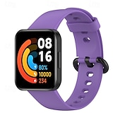 baratos Outras pulseiras de relógio-Pulseira de Smartwatch Compatível com Xiaomi Relógio redmi 2 Relógio Redmi 2 Lite Relógio inteligente Alça Ajustável Loop Solo Pulseira Esportiva Substituição Pulseira