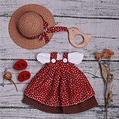 abordables Ensembles de Vêtements et Accessoires pour Poupées-ensemble de vêtements de poupée waldorf fait à la main pour poupée de 12 pouces poupée muppet faite à la main pour cadeaux de Noël