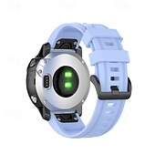 levne Pásky na hodinky Garmin-Pásek hodinek pro Garmin Fenix 8 43mm 7S Pro 6S 5S Plus Epix Pro 42mm Approach S70 42mm Instinct 2S Descent Mk2S D2 Delta S 20mm Silikon Výměna, nahrazení Popruh Nastavitelný Sportovní značka Náramek