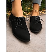 abordables années 1930-chaussures oxford en faux suède marron à imprimé léopard - chaussures plates à lacets élégantes pour femmes, parfaites pour les looks décontractés et vintage
