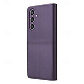 Χαμηλού Κόστους Samsung Θήκη-τηλέφωνο tok Για S24 S24 Ultra Plus S24 FE S23 S22 S21 S20 Ultra Plus FE S25 Ultra Αναποδογυρίστε το κάλυμμα με βάση στήριξης Υποδοχή κάρτας Ανθεκτική σε πτώσεις Ρετρό TPU PU δέρμα