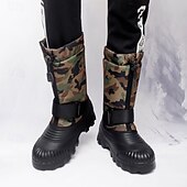 tanie Buty zimowe i śniegu-męskie zimowe buty śnieżne w kamuflażu z wodoodporną cholewką i pluszową podszewką - wytrzymała, antypoślizgowa podeszwa, regulowany pasek, idealne do aktywności na świeżym powietrzu