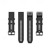 levne Pásky na hodinky Garmin-Pásek hodinek pro Garmin Fenix 8 43mm 7S Pro 6S 5S Plus Epix Pro 42mm Approach S70 42mm Instinct 2S Descent Mk2S D2 Delta S 20mm Silikon Výměna, nahrazení Popruh Nastavitelný Sportovní značka Náramek