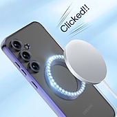 Недорогие Чехлы для Samsung-телефон Кейс для Назначение S24 Ultra S24 Plus S24 S23 S23 Ultra S23 Plus S25 Ультра Кейс на заднюю панель Магнитный Поддержка беспроводной зарядки Защита от удара Ретро Покрытие