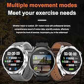billiga Smarta klockor-696 DK69 Smart Watch 1,85 Bluetooth Fitness Tracker med temperaturmonitor kamera samtals påminnelse Android iOS kompatibel