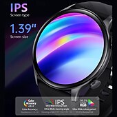 abordables Bracelets connectés-696 ZW63 Montre intelligente 1.39 pouce Montre intelligente avec bracelet Bluetooth Podomètre Rappel d&#039;Appel Moniteur de Sommeil Compatible avec Android iOS Femme Hommes Mode Mains-Libres Rappel de