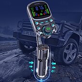お買い得  車用Bluetoothキット/ハンズフリー-高品質のミニカー MP3 プレーヤー Bluetooth 音楽スピーカー 30W 急速充電器、車用 FM トランスミッター MP3 プレーヤー