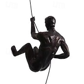 ieftine sculpturi de perete-Sculpturi suspendate din rășină de perete - potrivite pentru sufragerie, dormitor sau coridor - fără pene, fără electricitate - cadou ideal pentru iubitorii de artă modernă