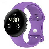 お買い得  その他の時計バンド-スマートウォッチバンド と互換性があります Google Pixel Watch スマートウォッチ ストラップ ソロループ スポーツバンド 置換 リストバンド