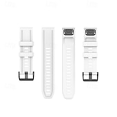levne Pásky na hodinky Garmin-Pásek hodinek pro Garmin Fenix 8 43mm 7S Pro 6S 5S Plus Epix Pro 42mm Approach S70 42mm Instinct 2S Descent Mk2S D2 Delta S 20mm Silikon Výměna, nahrazení Popruh Nastavitelný Sportovní značka Náramek