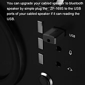 abordables Kit de Bluetooth/manos libres para coche-Receptor Bluetooth 5.0 para automóvil, adaptador auxiliar Bluetooth con cancelación de ruido, receptor de música Bluetooth para estéreo doméstico/auriculares con cable/llamadas manos libres, duración