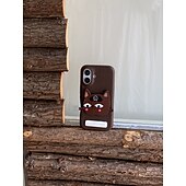 abordables Carcasas iPhone-teléfono Funda Para iPhone 16 Pro Max Plus iPhone 16 iPhone 16 Pro iPhone 15 Pro Max Plus iPhone 15 iPhone 14 Pro Max iPhone 13 Pro Max Funda Trasera con Soporte Antigolpes Retro TPU Cuero de PU