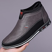 levne Pánské nazouváky a mokasíny-pánské slip-on ležérní mokasíny s umělou kůží a dvoubarevným designem – pohodlné a stylové pro každodenní nošení