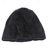 preiswerte Beanie Hat-Herren Beanie Mütze Grau Baumwolle Reise Skullies &amp; Beanies Outdoor Urlaub Glatt Windundurchlässig Warm