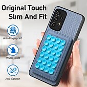 abordables Carcasas Samsung-teléfono Funda Para S24 S24 Ultra Plus S24 FE S23 S22 S21 S20 Ultra Plus FE A55 A35 A25 A15 5G A54 A34 A14 A73 A53 A33 A23 A13 A72 A52 A32 A22 A12 S25 Ultra Funda Trasera Magnética Soporte de carga