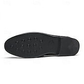 voordelige Semi-formeel-Bruine imitatieleren penny loafers voor heren met geweven bovenkant en rubberen zool - comfortabel en stijlvol voor zakelijke casual of smart casual outfits