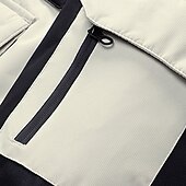baratos Casacos Leves, Polares &amp; Caminhada-Homens Jaqueta Softshell Jaqueta de Trilha Jaqueta de lã para caminhada Inverno Ao ar livre Bloco de cor Térmico / Quente Forro de Velocino A Prova de Vento Impermeável Jaqueta corta-vento Viajar