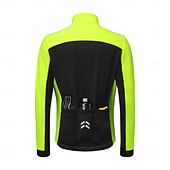 preiswerte Herrenjacken &amp; Gilets-Arsuxeo Herren Fahrradjacke Radjacke Fleecejacke Winter Radfahren Warm Feuchtigkeitsableitung Atmungsaktivität Fahhrad Jacke Kapuzenshirt MTB Mountain Rennrad Radfahren in der Stadt Schwarz Orange