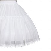 economico gonna sottoveste-Anni 1950 Principessa Gonna a cerchio Sottogonna Gonna in tulle Tinta unica Per donna Mascherata Evento / Festa Balli di fine anno Addio al Nubilato Adulti Gonna