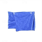 voordelige Badkamergadgets-herenbadhanddoek draagbaar en wikkelbaar zacht en absorberend extra groot formaat badjas-stijl korte handdoek voor thuisgebruik