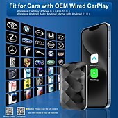 Недорогие автомобильные адаптеры-беспроводной адаптер carplay &amp;беспроводной адаптер android auto для iphone ai box потоковое устройство для автомобилей с oem проводным carplay magic link carplay