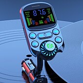 お買い得  車用Bluetoothキット/ハンズフリー-高品質のミニカー MP3 プレーヤー Bluetooth 音楽スピーカー 30W 急速充電器、車用 FM トランスミッター MP3 プレーヤー