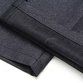 cheap Slim-Men&#039;s Dress Pants Trousers Slacks Suit Pants Pocket Plain Comfort Breathable Wedding Outdoor Daily Fashion Casual Black Khaki