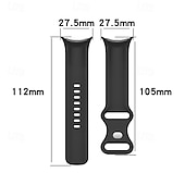 お買い得  その他の時計バンド-スマートウォッチバンド と互換性があります Google Pixel Watch スマートウォッチ ストラップ ソロループ スポーツバンド 置換 リストバンド
