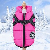levne Kabáty-Psi Kočky Kabáty Kurtka Kamizelka Puffer Jacket Huňaté čepice Pro volný čas Voděodolný Větruvzdorné Teplý Yumuşak Omyvatelné Vánoce předvečer Všech svatých Nový rok Pivo Oktoberfest Valentýna