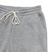 economico Carico-Per uomo Pantaloni da Tuta Cargo Pantaloni da tuta Pantaloni in Pile Joggers Pantaloni Coulisse Elastico in vita Multi-tasche Semplice Traspirante Lunghezza intera Casuale Quotidiano All'aperto Moda