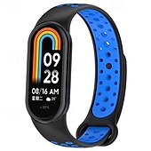 رخيصةأون عصابات الساعات الأخرى-حزام الساعة الذكية متوافق مع Xiaomi Mi Band 8 ساعة ذكية حزام قابل للتعديل حلقة فردية عصابة الرياضة إستبدال معصمه