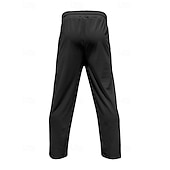 baratos Calças Desportivas-Homens Calças Esportivas Calça de moletom com pernas largas Calças de Veludo Calças Bolsos Com Cordão Cintura elástica Tecido Conforto Esportes Diário Moda Casual Preto Branco Micro-Elástica
