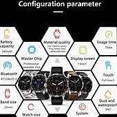 abordables Relojes inteligentes-Reloj inteligente gt45 para hombre, con bluetooth, llamadas, deportes al aire libre, asistente de voz, brújula, monitoreo de salud, rastreador de actividad física, reloj inteligente