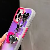 お買い得  iPhone用ケース-電話 ケース 用途 iPhone 16 Pro Max プラス iPhone 16 iPhone 16プロ iPhone 15 プロマックスプラス iPhone 14 13 12 11 Pro Max Plus Mini iPhone 14 Pro Max iPhone 13 12 11 Pro Max バックカバー リングバックル 耐衝撃 レトロ風 TPU