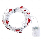 economico Striscie luci USB-1 pz. luci a forma di vite d&#039;amore per San Valentino con telecomando, luci per atmosfera da festival, per interni, camera da letto, bar, USB o batteria AAA