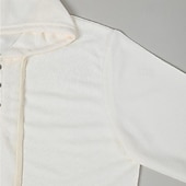 abordables Camiseta de punto gofre-Hombre Camisa de gofres Camiseta Camiseta superior Camisa de manga larga Manga Larga Con Capucha Primavera &amp; Otoño Plano Moda Design Botones Vacaciones Calle Noche Blanco Color Caquí Gris Camiseta