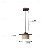 cheap Pendant Lights-Wabi-Sabi Natural Stone Shade Pendant Light Travertine Droplight 110-240V