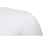 economico magliette di base-Per uomo Maglietta Maglia a collo alto Camicia a Maniche Lunghe Manica Lunga Colletto arrotolato Autunno Angosciato Essenziale Casuale Nero Bianco Blu marino Maglietta Top per Uomo